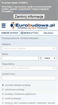 Mobile Screenshot of eurobudowa.pl